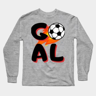 Goal Soccer Lover Long Sleeve T-Shirt